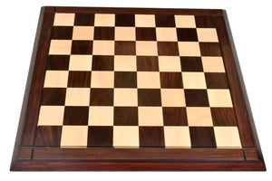 Échiquier Seul<br> Sculpté en Bois de Rose