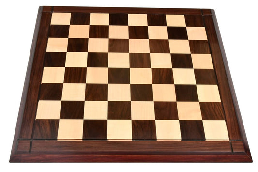 Échiquier Seul<br> Sculpté en Bois de Rose