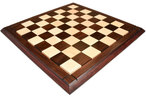 Échiquier Seul<br> Sculpté en Bois de Rose
