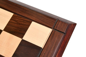 Échiquier Seul<br> Sculpté en Bois de Rose