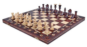 coffret echecs bois formation d'échecs