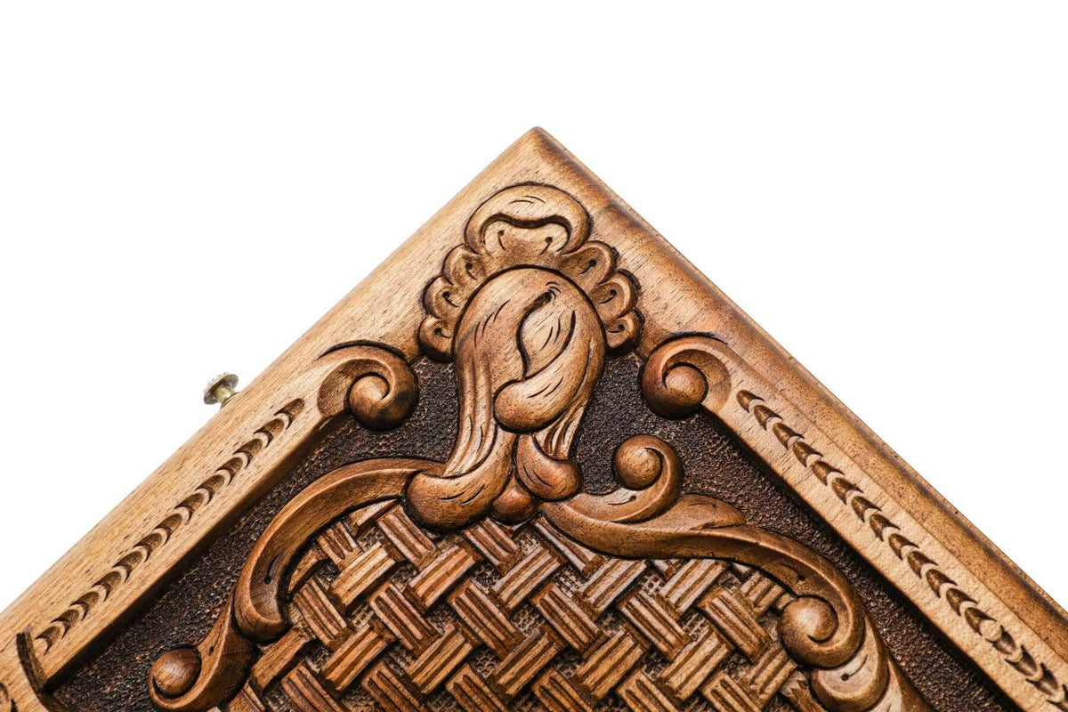 Grand Backgammon en Bois Serrure