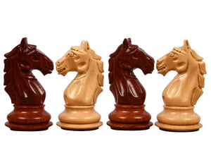 Grandes Pièces d'Echecs en Bois de Rose