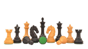 grandes pieces d'échecs scupltées en bois de rose buis