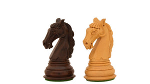 grandes pieces d'échecs scupltées en bois de rose precision