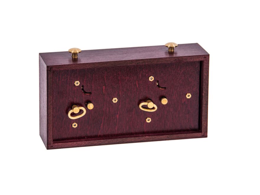 Chronomètre d’échecs analogique, minuteur mécanique en Bois pour Les compétitions d’échecs, Outil de chronométrage rétro à Mouvement mécanique de Chronomètre d’échecs analogique, minuteur mécanique en Bois pour Les compétitions d’échecs, Outil de chronométrage rétro à Mouvement mécanique de