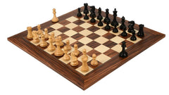 Échiquier Moderne en Bois <br>et Pièces Staunton Classiques