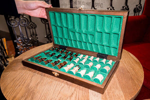 Jeu d'Échecs Fantaisie en Bois