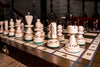 Pièces d'Echecs de Style Fantaisie avec Ornements Féériques