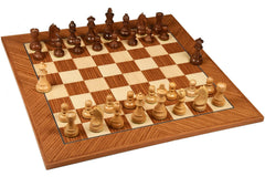 Jeu d'Échecs Teutonique <br>en Bois de Sesham et d'Érable