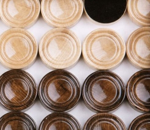 coffret echecs et jeu backgammon noyer et hetre