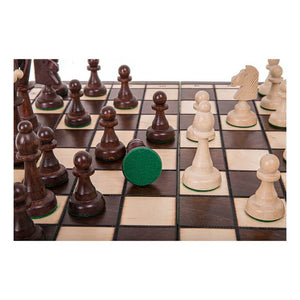 Jeu d'Échecs de 40 cm Fabrication Artisanale