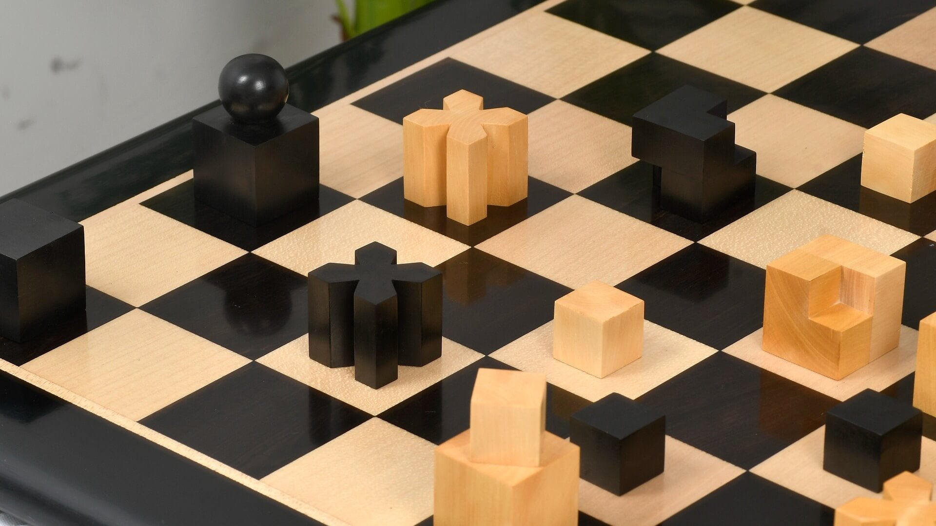 Jeu d'Echecs Bauhaus Artisanal