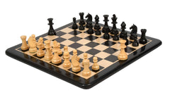 Jeu d'Échecs en Bois <br> Style Français