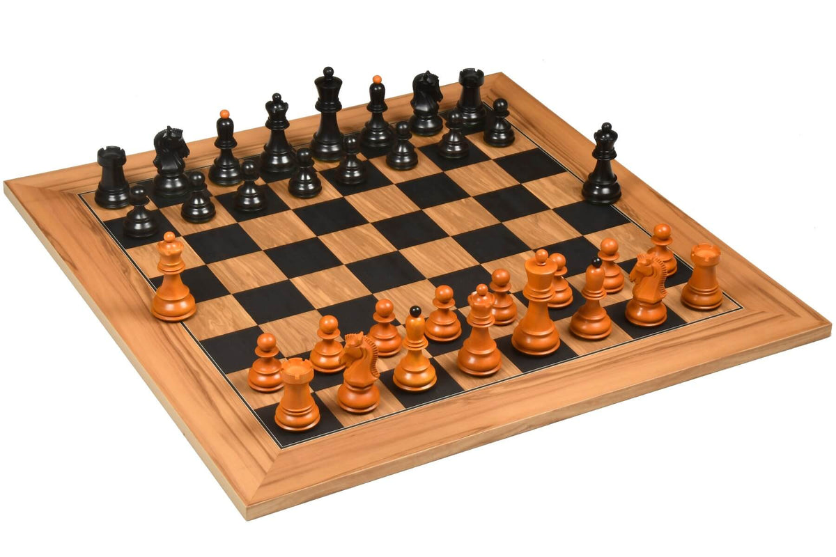 Jeu d'Échecs en Bois d'Olivier