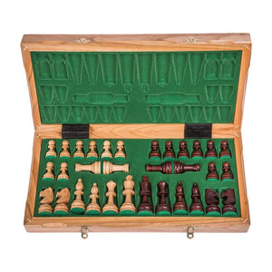 Jeu d'Échecs Celtique avec Rangement Intégré