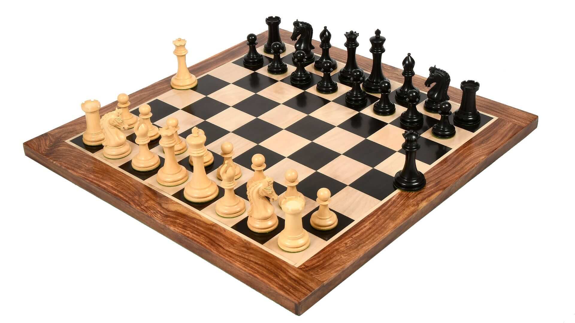 Jeu d'Échecs de Qualité <br>en Bois