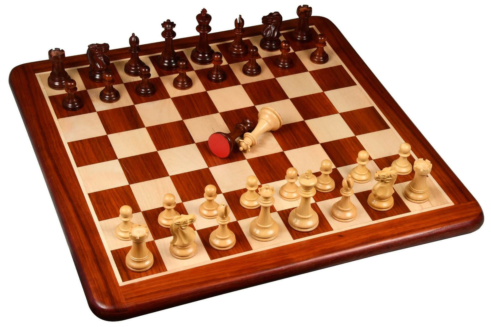 Jeu d'Échecs Jaques <br>en Bois de Rose