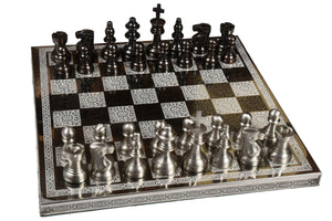 Jeu d'Échecs en Laiton