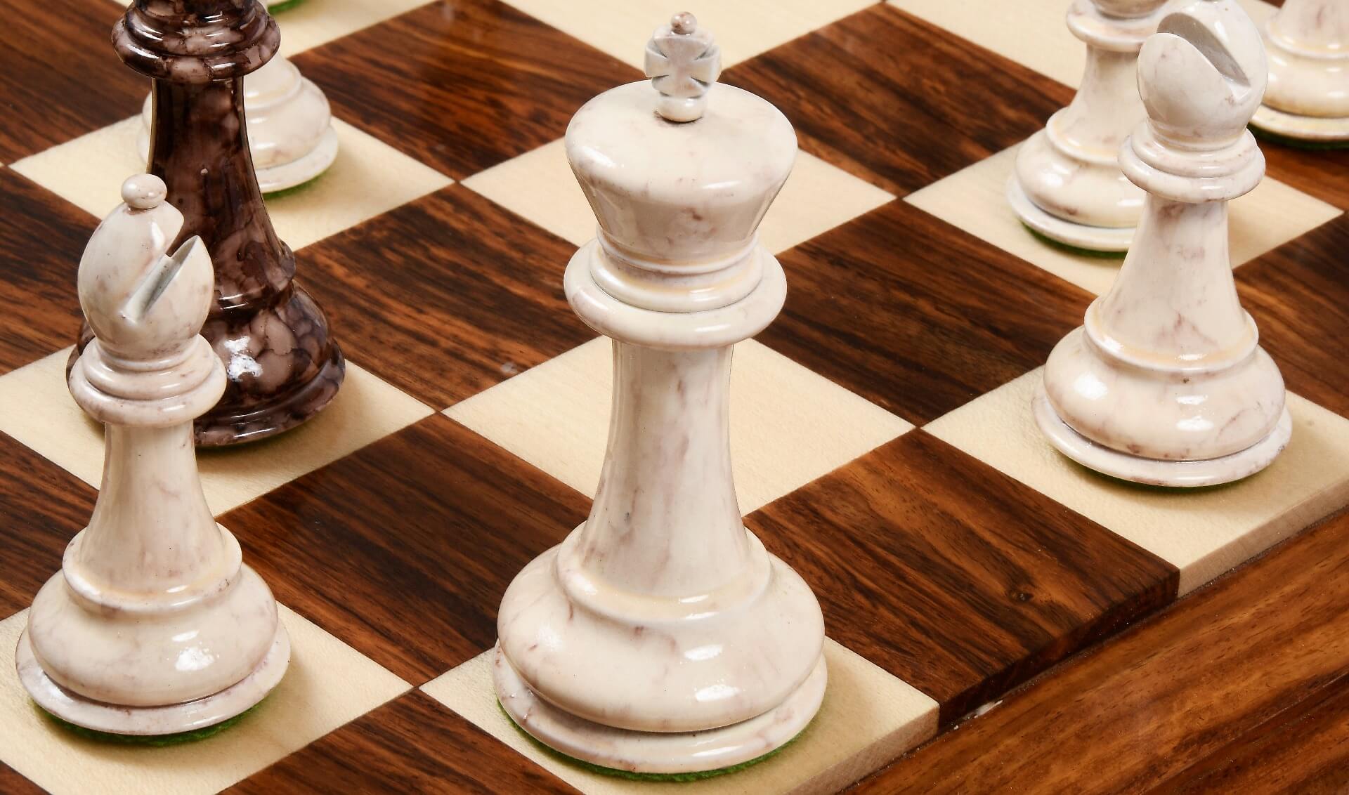 Jeu d'Echecs Marbre Inde