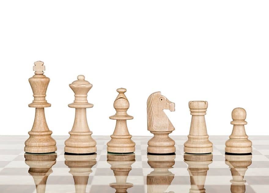 Jeu d'Échecs Européen <br>en Bois d'Érable