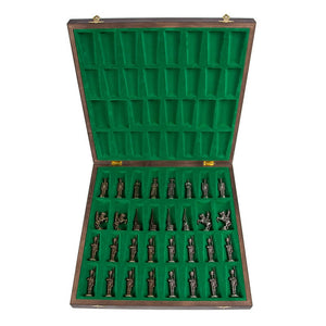 Jeu d'Échecs Napoléon en Bois de Sycomore