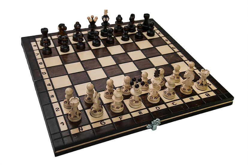 Jeu d'Échecs Pyrogravé