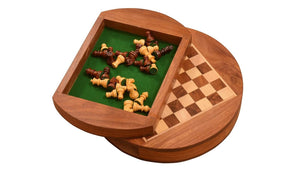 jeu d'échecs rond tour