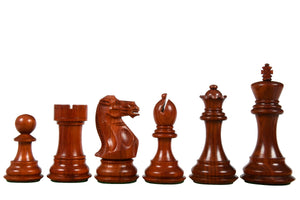 Jeu d'Echecs Rustique en Bois de Rose