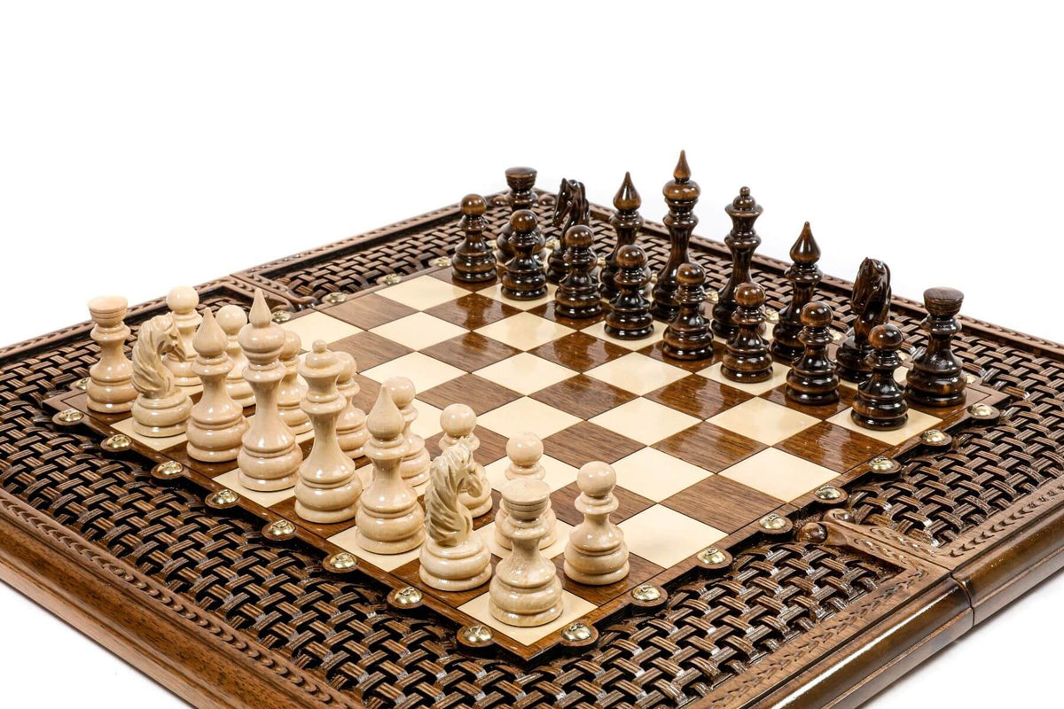 Jeu d'Échecs XXL Bois