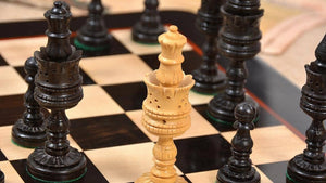 Jeu d'Echecs en Bois de Buis Artisanal Fou