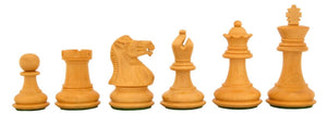 Jeu d'Echecs en Bois de Rose fait à la Main Blanc