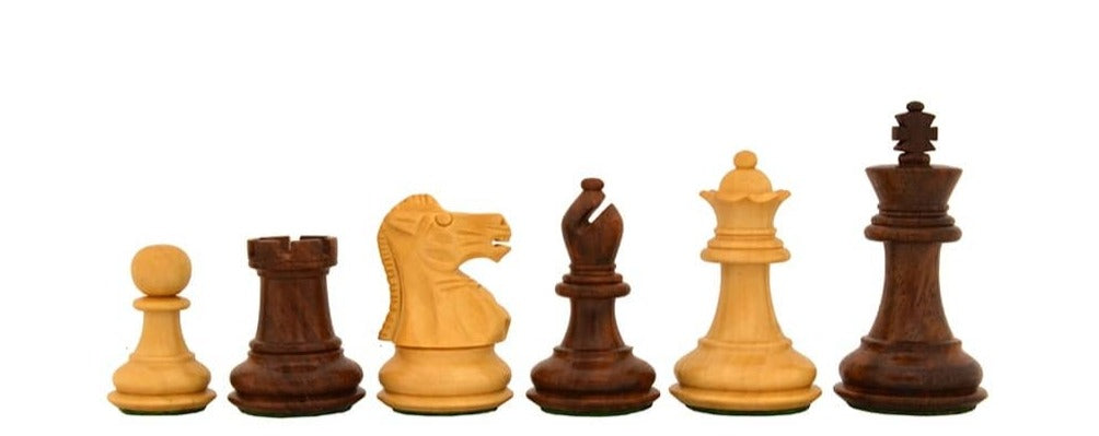 Jeu d'Echecs en Bois de Rose fait à la Main