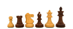Jeu d'Échecs fait à la Main <br>en Bois de Rose