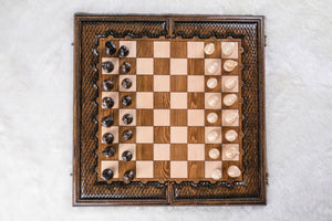 jeu d'échecs pliable echiquier