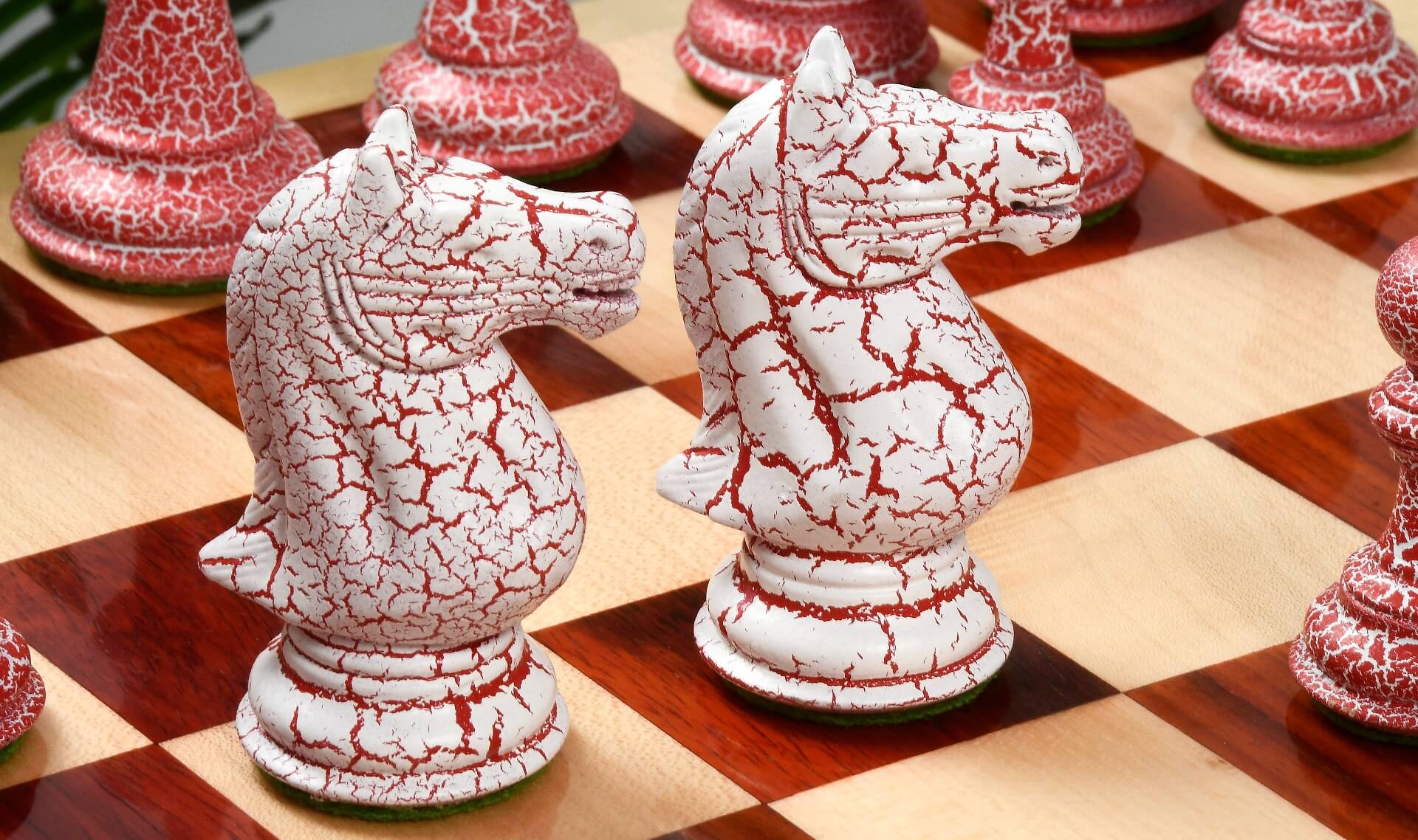 Jeu d'Échecs <br>Rose Craquelé