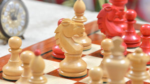 Jeu d'Échecs Rouge Cavalier