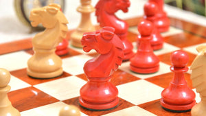 Jeu d'Échecs Rouge Chevalier