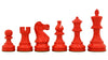 jeu echecs rouge et noir staunton