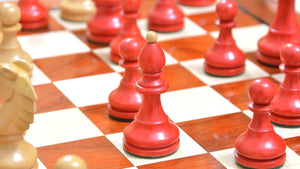 Jeu d'Échecs Rouge Fou