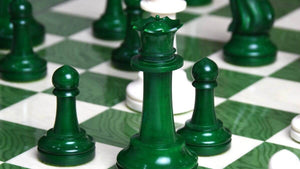 jeu echecs vert reine