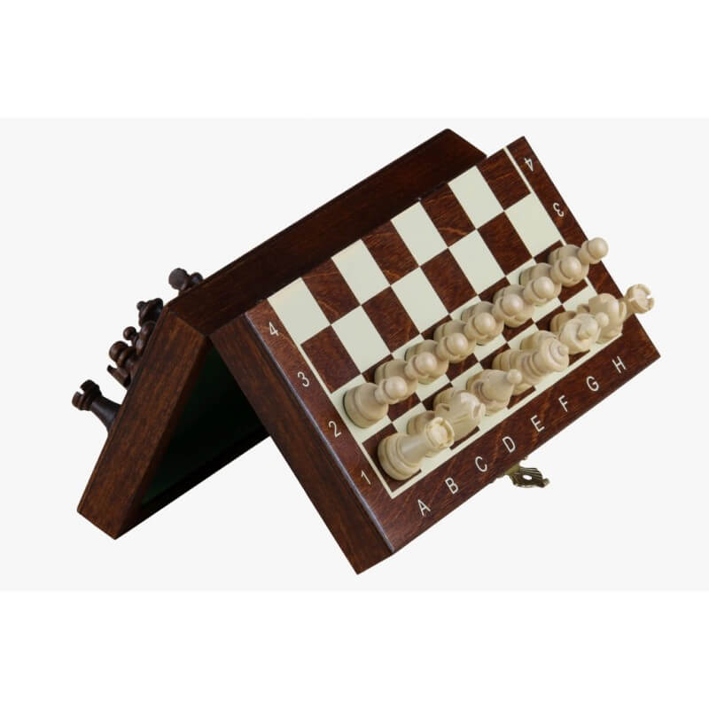 Jeu D'échecs Magnétique - Jeu De Réflexion Avec 20 Pièces Aimantées Et Corde - Pour Famille, Voyage - Développe Logique Et Stratégie - 11