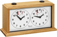 Pendule d'Échecs <br>en Bois