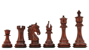Pièces d'Echecs Style France en Bois de Rose