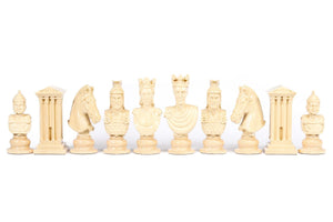 Pièces d'Echecs de Luxe Pions Blancs