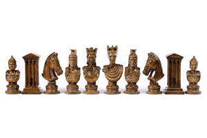Pièces d'Echecs de Luxe Pions Noirs