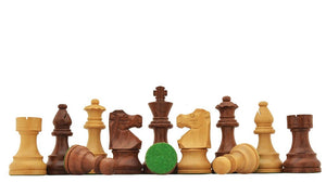 Pièces d'échecs en bois Roi