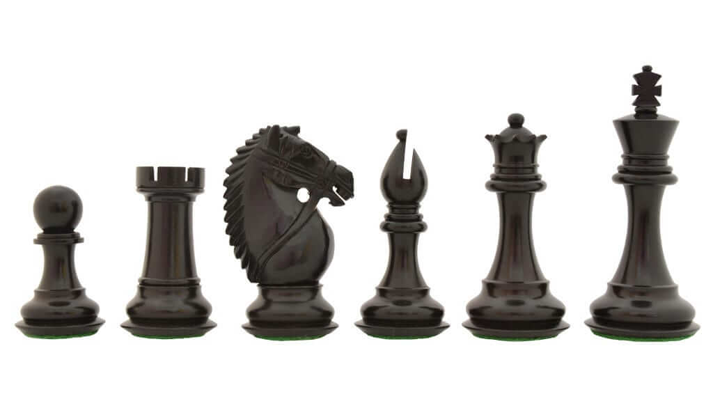 Pièces d'Échecs Originales Noires