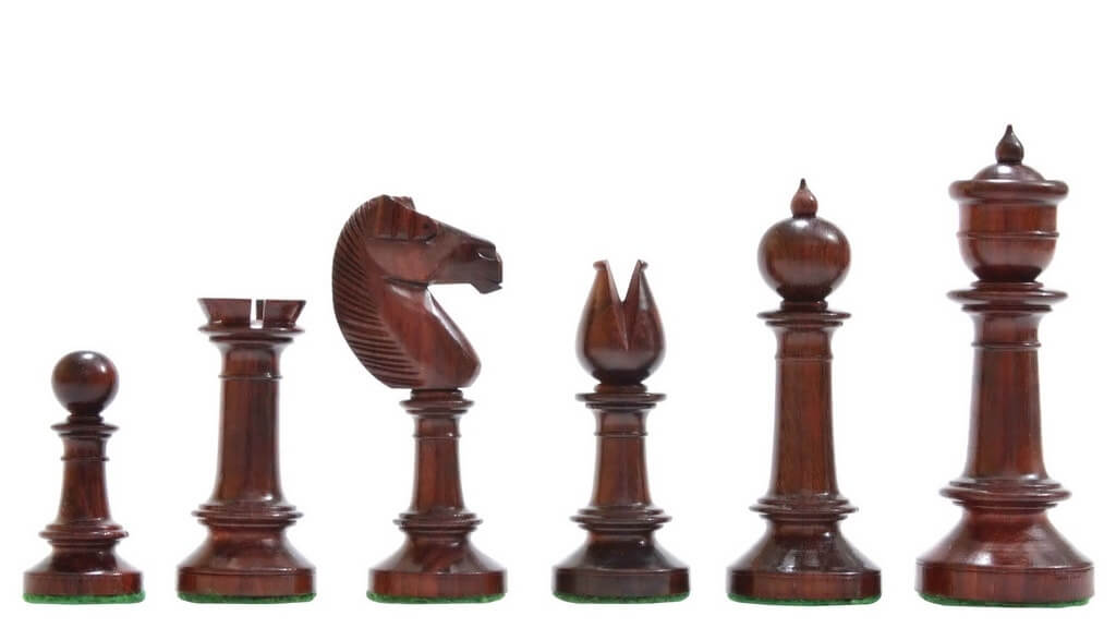 Pièces d'Échecs Professionnelles Noires