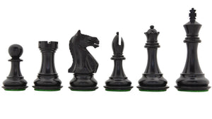 Pièces d'Echecs Staunton en Bois d'Ebène